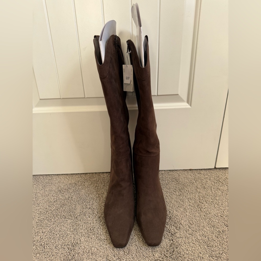 GAP Women's Dark Brown Heeled Boots